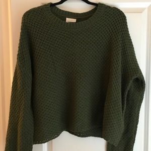 Francesca’s Green Sweater